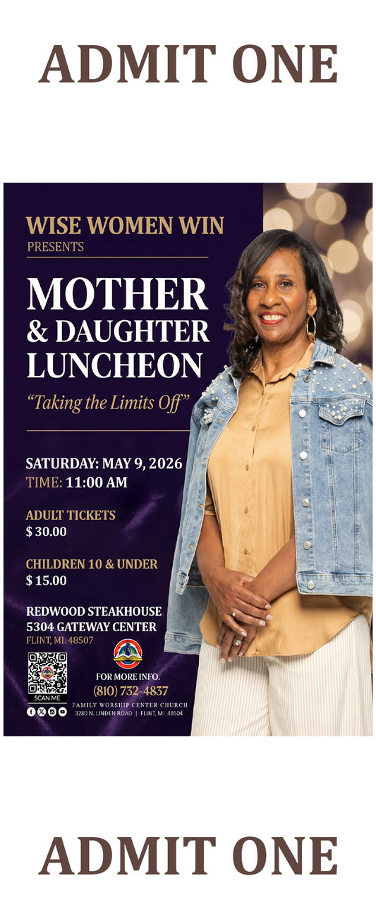 1. WWW 2026 Mother-Daughter Luncheon Ticket - Adult